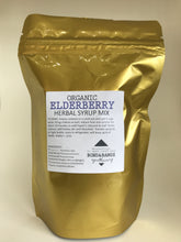 Load image into Gallery viewer, Organic Elderberry Herbal Syrup Mix