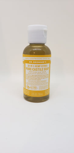 Dr. Bronner's Hemp Citrus Pure Castile Soap