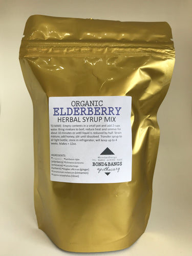 Organic Elderberry Herbal Syrup Mix