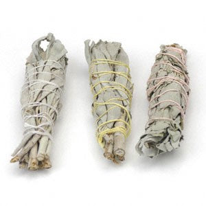 White Sage Smudge Stick, mini, sold per piece, 1 each